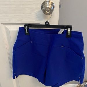 Royal blue shorts
